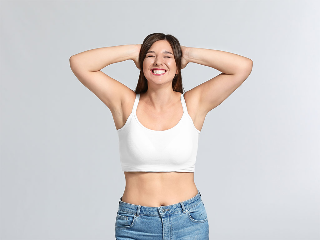 Woman happy weight loss glp1 ness healthcare