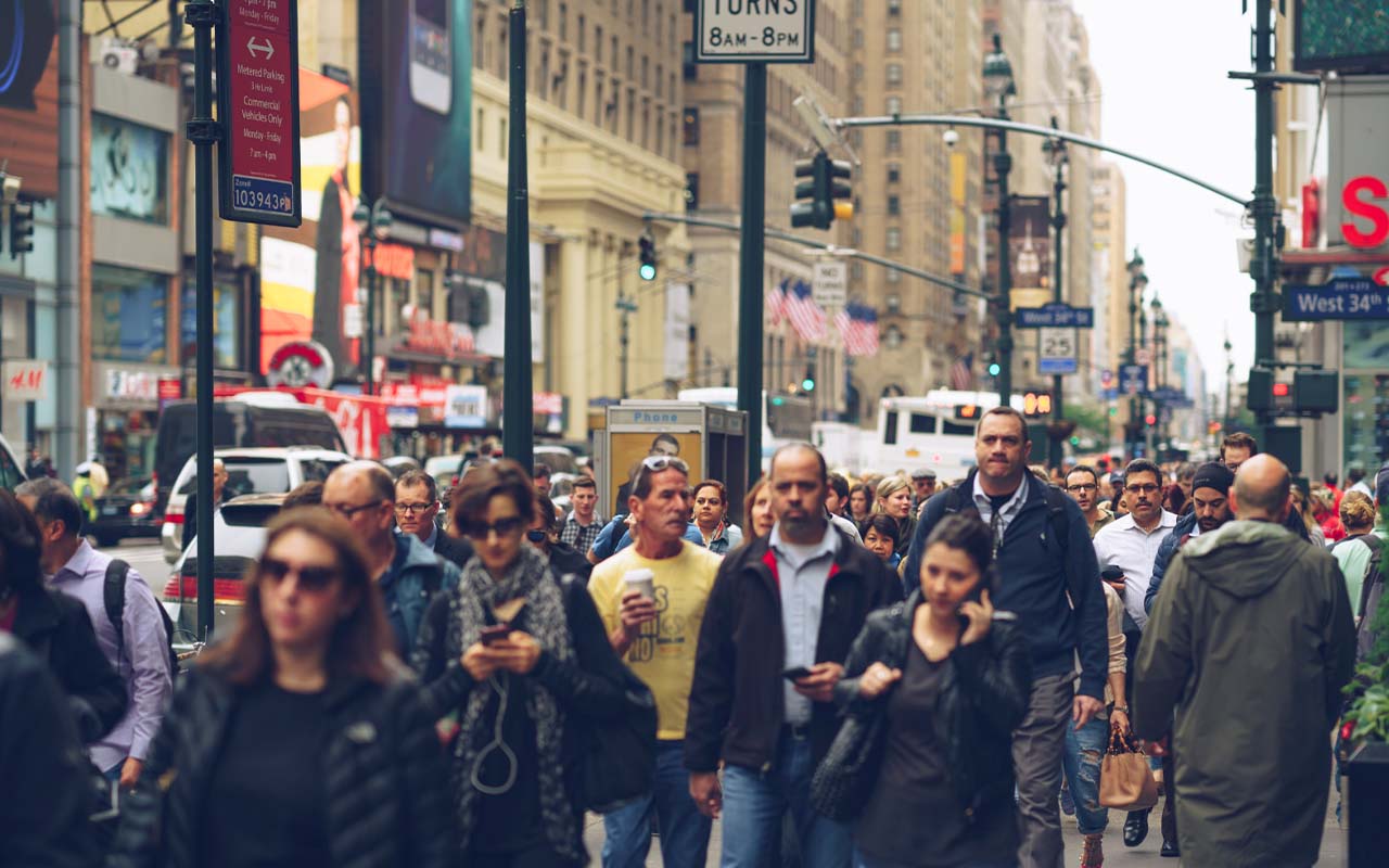 People in street of nyc, obese, ness new obese study 2025, people in nyc walking, ness healthcare, microdosing glp1